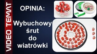 Wybuchowy śrut do wiatrówki  Opinia [upl. by Idnym594]