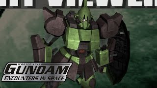 Mobile Suit Gundam Encounters in Space  Galbaldy Alpha ALL MOVES [upl. by Pantin]