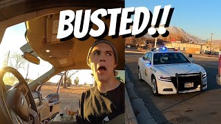 15 YEAR OLD GETS PULLED OVER FOR THE FIRST TIME  I NEVER WANT TO DRIVE AGAIN [upl. by Inal]