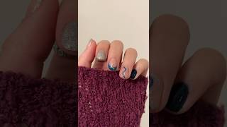 Easy nail art for short natural nails [upl. by Notsag]