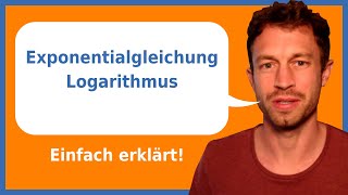 Exponentialgleichungen und natürlicher Logarithmus einfach erklärt  Herr Locher [upl. by Eislel]