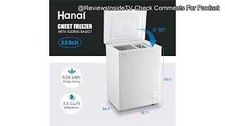 WANAI Chest Freezer 35 CuFt Review Is This EnergySaving Mini Freezer Worth Your Space [upl. by Darrej]