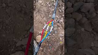 Repaired A Damaged Armoured Cable SWA torpedo Kit liamcareyBMX shorts [upl. by Hullda]