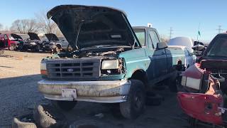 1995 Ford F150 5 Speed in the Junk Yard [upl. by Linders]