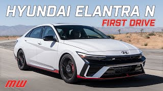 2024 Hyundai Elantra N  MotorWeek First Drive [upl. by Enait]