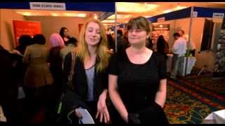 Meeting Charley at the Heathrow Jobs and Careers Fair 2013 [upl. by Enneiluj684]