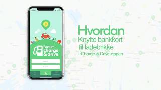 Hvordan knytte et betalingskort til ei ladebrikke i Charge amp Driveappen [upl. by Yemerej471]