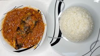 Fish pepper soup with rice Sierra Leone pepper soup recipe food soup peppersoup salone [upl. by Sucirdor104]