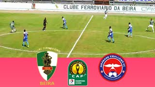 🔴 LIVE Ferroviário da Beira vs Mbabane Swallows  CAF Champions League 2024  Match LIVE Now [upl. by Mcgannon]