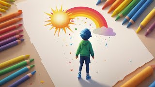 Colors in My Crayon Box  Creative Poem for Kids [upl. by Salim]