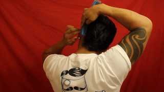 STYLING A POMPADOUR AND DUCKTAIL WITH HIGHLIFE POMADE VOODOO BREW 2 [upl. by Ynafetse]