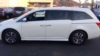 2014 HONDA ODYSSEY TOURING  elite  demo WALKAROUND [upl. by Atiuqram521]