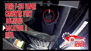 Ford F150 Vapor Canister Vent Solenoid Location 2009  2014 54L [upl. by Locke]