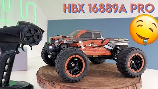 Unboxing the cheap HBX basher RC truck Whats in the box HBX 16889A PRO  2024 version [upl. by Morie]