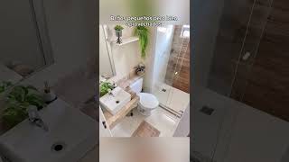 Baños pequeños pero bien aprovechados baño casa [upl. by Viehmann609]