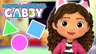 Você consegue achar as formas com a Gabby 🟢 🟪 🔷  A ESCOLA MÁGICA DA GABBY [upl. by Pelligrini]