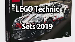 LEGO Technic Sets 2019 Klemmbausteinlyrik News [upl. by Saoj362]