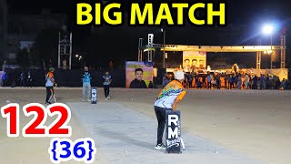 122 RUNS NEED 36 BALLS BEST MATCH IN PAKISTAN TAPE BALL CRICKET ZEBI BUTT CHOTA VICKY VS SHAWAIZ KAR [upl. by Ledeen155]