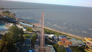 Magnum XL200  Cedar Point  Front Row 4K HD POV  May 2023 [upl. by Nryhtak]