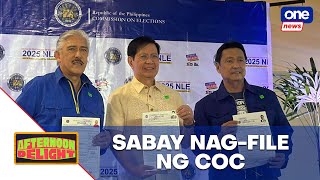 Afternoon Delight  Sotto Lacson Lapid file COCs for Senate [upl. by Buyse940]