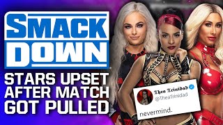 WWE SmackDown Stars Upset After Match Pulled  Andrade amp Chavo Split On AEW Rampage [upl. by Abrahamsen]