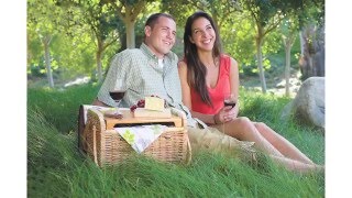 325 Picnic Time Kabrio Wine Cheese Basket [upl. by Teirtza162]