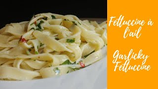 Recette facile de fettuccine à lail [upl. by Boni]