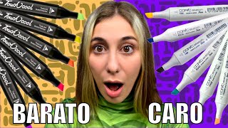 ¿La COPIA CHINA es mejor 🤯 BARATO vs CARO  COPIC  TOUCH [upl. by Oniram]