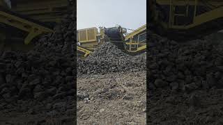 Keestrack Destroyer  rocks stacking hyperlapse hyperlapse rocks [upl. by Ruberta]