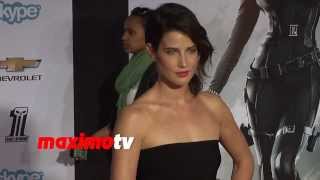 Cobie Smulders MARIA HILL quotCaptain America The Winter Soldierquot World Premiere [upl. by Buckler]