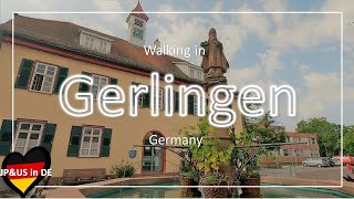 【Gerlingenドイツ】🇩🇪Walking in Gerlingen Germany in Summer  Day Trip from Stuttgart [upl. by Vanthe]