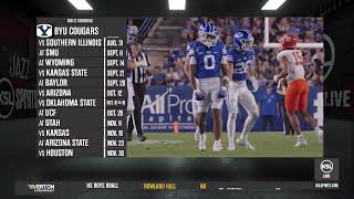 2024 BYU Football Schedule Released [upl. by Dido]