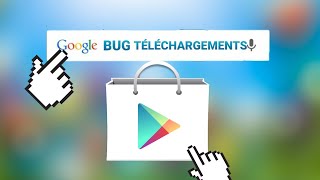 Resoudre le bug de Google play téléchargement en attente [upl. by Sager235]