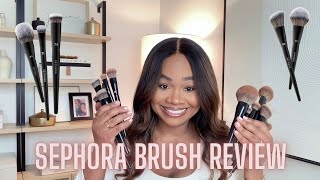 Sephora Makeup Brush Collection AND Review [upl. by Paver]