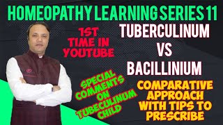 Tuberculinum vs Bacillinum compariosn  How to clinically differentiate  Tuberculinum child [upl. by Onilatac]