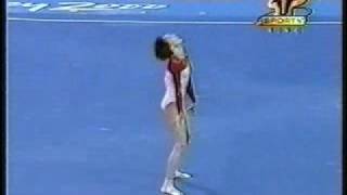 Yvonne Tousek CAN  2000 Olympics TQ FX [upl. by Eadrahc]