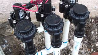 how to install lawn sprinklers part 2 By Juan Sandoval PlumbingLong Beach Ca [upl. by Leahcir701]