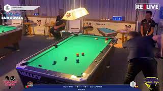 Miguel Alvar vs JOSE LONDONO T4 VNEA EURO 2024 Pool Championships day 2 live from Benidorm  Spain [upl. by Katti26]