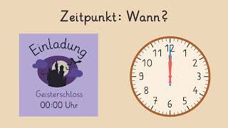 Zeitpunkt und Zeitspanne einfach erklärt  sofatutor [upl. by Atauqal792]