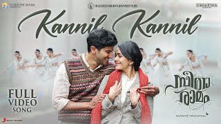 Kannil Kannil Video  Sita Ramam Malayalam  Dulquer  Mrunal  Vishal  Hanu Raghavapudi [upl. by Nitnert]