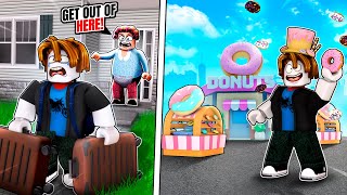 POOR TO RICH FROM SELLING DONUTS  ROBLOX [upl. by Oicangi]