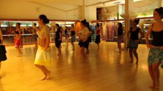 Danse Tahitienne Paris Extrait de Cours 2014  Aparima [upl. by Olra]