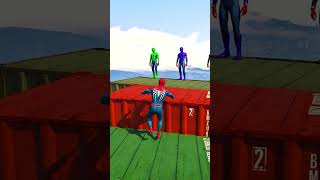 SpiderMan’s Wild Water Fails in GTA 5  Ragdoll Madness Ep146 Shorts [upl. by Znieh]