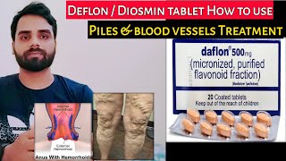 Daflon Tablet  Diosmin 500mg  Daflon tablet Uses  daflon tablet side effects  Medical jankari [upl. by Ahseiym]