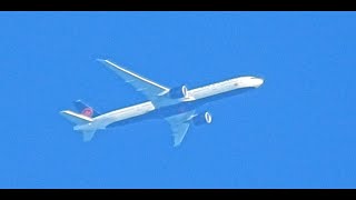 Air Canada  Boeing 777333ER  High Altitude Plane Spotting [upl. by Eeldarb]