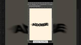 Mastering in Text Effect  Photoshop tricks  photoshoptutorial  shortsvideo [upl. by Fraase]