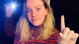 ASMR  Detailed Eye Examination 🔦👁️Relaxing Roleplay LIGHT Triggers amp Glove sounds [upl. by Hbahsur]