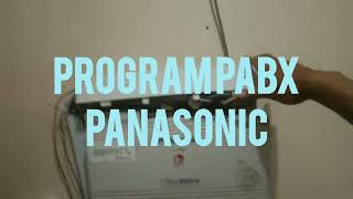 setting program pabx panasonic 745 tes824 tem824 [upl. by Ynoble]