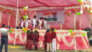 FOUNDATION SCHOOL BUXAR REPUBLIC DAY 2019 [upl. by Melentha]