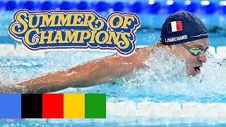 Summer of Champions  Day 5 Paris Olympics Recap Monster Marchand Guatemala Gold Triathlon [upl. by Launcelot]